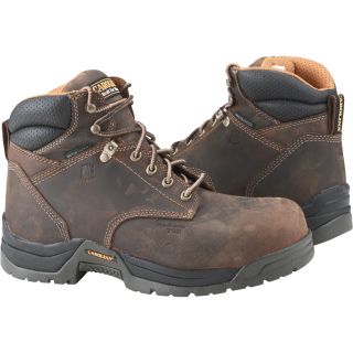 Carolina Waterproof Safety Toe Work Boot — 6in., Size 14, Model# CA5520  6in. Work Boots