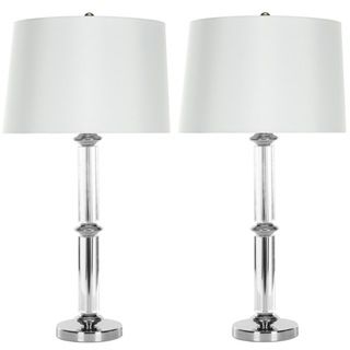 Indoor 1 light Cylinder Glass Table Lamps (Set of 2)