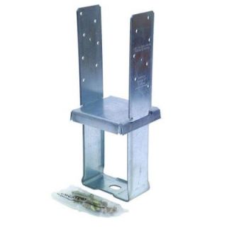 Simpson Strong Tie 6 in. x 6 in. 12 Gauge Hot Dip Galvanized Standoff Column Base with SDS Screws CBSQ66 SDS2HDG