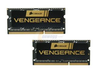 Open Box CORSAIR Vengeance 8GB (2 x 4GB) 204 Pin DDR3 SO DIMM DDR3 1600 (PC3 12800) Laptop Memory Model CMSX8GX3M2A1600C9