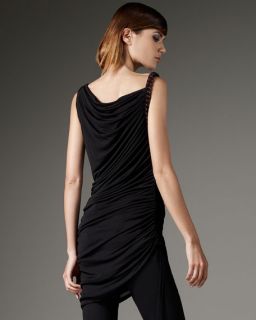 Jean Paul Gaultier Sleeveless Draped Chain Tunic