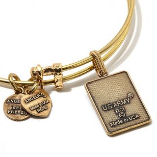 Angelica Proud Mom U.S. Army 7" Slide Clasp Bangle Bracelet   8115459