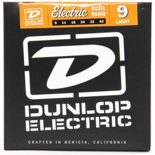 Dunlop DEN0942 Nickel Plated Steel Light Electric Strings, .009 .042