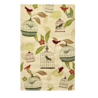 Home Decorators Collection Aviary Ivory 5 ft. x 8 ft. Area Rug 1323830440