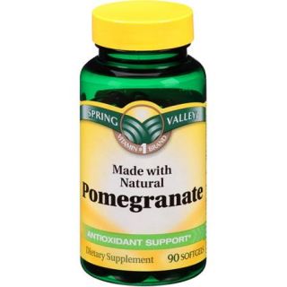 Spring Valley Pomegranate Softgels, 90 count