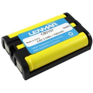Lenmar Nickel Metal Hydride 700mAh/3.6 Volt Cordless Phone Replacement Battery CB0107