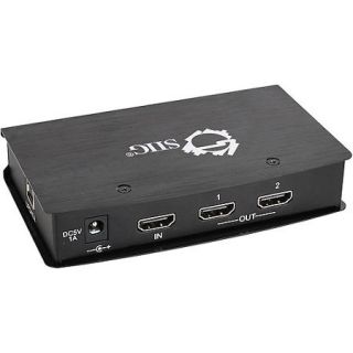 SIIG PROAV CE H20J11 S1 1PORT HDMI SPLITTER 2DISPLAY