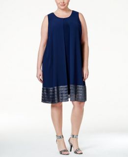 SL Fashions Plus Size Split Front Sheath Dress   Dresses   Women
