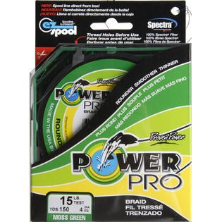 Power Pro Power Pro Braided Line Moss Green 150 yds.   15 lb. Test