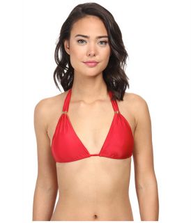 Vix Solid Red Bia Tube Top