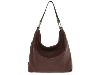 Ellington Leather Sadie Glazed Hobo   Burgundy