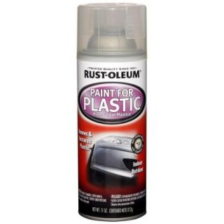 Rust Oleum Automotive 11 oz. Clear Paint for Plastic Spray (Case of 6) 254855