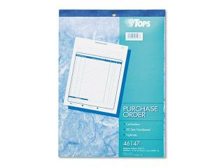 Purchase Order Book, 8 3/8 X 10 3/16, Three Part Carbonless, 50 Sets/B
