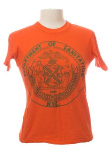 Dept. of Sanitation T Shirt  Mod Retro Vintage Short Sleeve Shirts