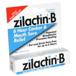 Zilactin B Oral Pain Reliever, 0.25 oz (7.1 g)   Health & Wellness