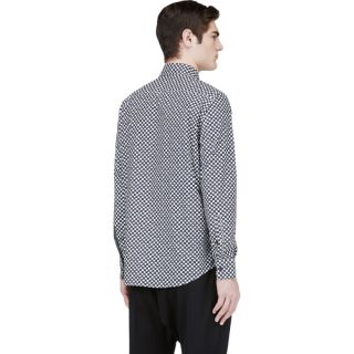Marni Black & White Patterned Shirt