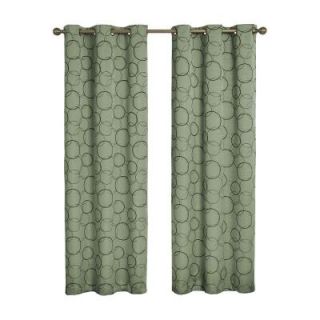 Eclipse Meridian Blackout Sage Curtain Panel, 84 in. Length 11250042X084SG