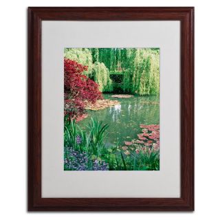 Kathy Yates Monets Lily Pond 2 Giclee Framed Mattted Art