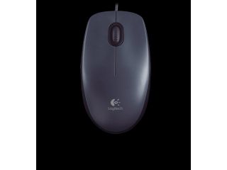 Logitech M125 910 001830 Silver 3 Buttons 1 x Wheel USB Wired Optical 1000 dpi Retractable Corded Mouse