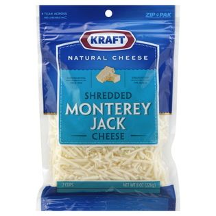 Kraft  Natural Shredded Cheese, Monterey Jack, 8 oz (226 g)