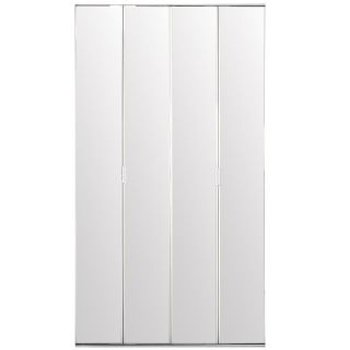 ReliaBilt Flush Mirror Bi Fold Closet Interior Door (Common 24 in x 80 in; Actual 24 in x 78.56 in)