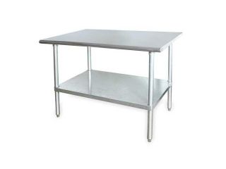 Adjustable Worktable, Gray , 4UEK4