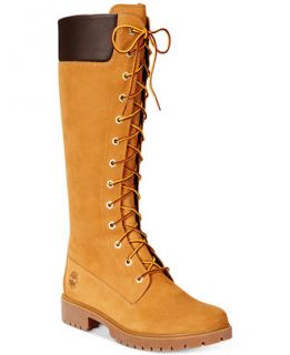 Timberland Womens 14 Premium Lace Up Boots   Boots   Shoes