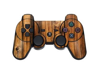 PS3 Custom UN MODDED Controller "Exclusive Design   Glazed Wood Grain"