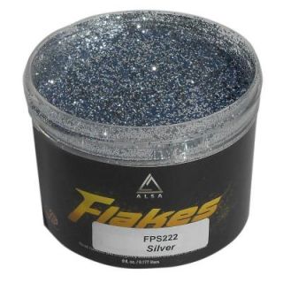 Alsa Refinish 6 oz. Silver 1 Flakes Paint Additive FPS222