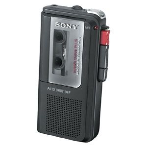 Sony Pressman   M 470   Portable Micro Cassette Voice Recorder