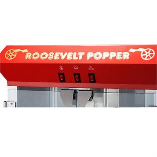 Great Northern Popcorn  Red Bar Style Roosevelt Eight Ounce Antique