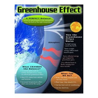 Greenhouse Effect Learning Chart by Trend Enterprises