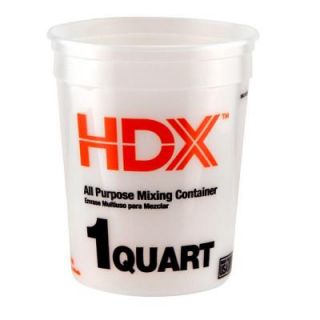 HDX 1 qt. Natural Multi Mix Container (3 Pack) 210215