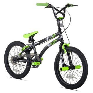 Kent X Games FS18 Black/ Green 18 inch Boys BMX Bike   16765228