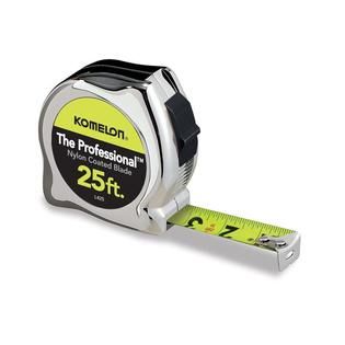 Komelon 25ft x 1in Chrome Pro Tape Measure   Tools   Layout