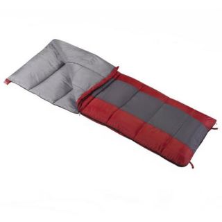 Wenzel Lakeside 40 Degree Adult Sleeping Bag, Red