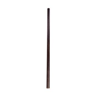Acclaim Lighting Direct Burial Posts & Accessories Collection 8 ft. Fluted Black Coral Lamp Post 5298BC