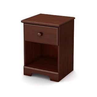 South Shore Summer Breeze 1 Drawer Night Stand, Royal Cherry   Home