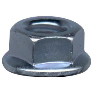 Crown Bolt 1/2 13 Zinc Plated Steel Serrated Lock Nut 40188