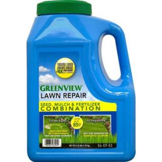 Greenview 3.75 lb. Lawn Repair Seed, Mulch and Fertilizer Combination Jug 2396094X