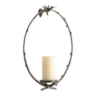 Filament Design Prospect 19.5 in. Raw Steel Wall Candle Holder 04340