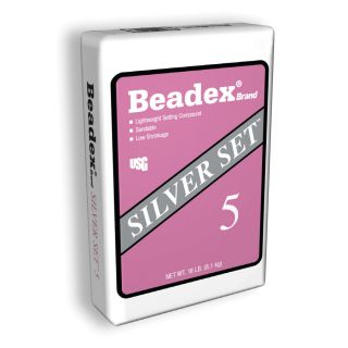 BEADEX Brand Silver Set 18 lb Lightweight Drywall Joint Compound