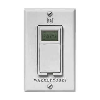 Warmly Yours Programmable Floor Heating Timer, Model# T1033-A