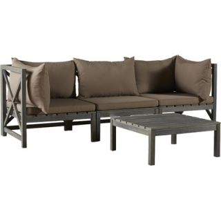 One Allium Way Lynwood Outdoor Sectional with Coffee Table