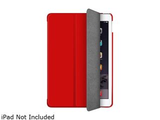macally Red Ultra Slim Protective Case & Stand Designed for iPad Air 2 Model BStandPA2 R