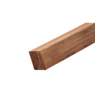 Construction Common Redwood Lumber (Common 3 3/8 in. x 3 3/8 in. x 8 ft.; Actual 3.375 in. x 3.375 in. x 8 ft.) 436542