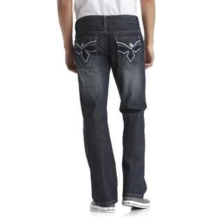Route 66 Mens Premium Low Bootcut Jeans