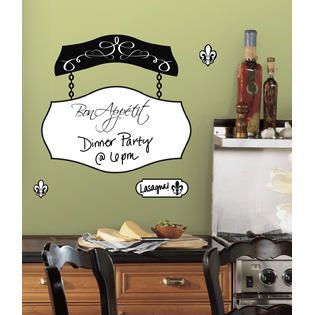 RoomMates Dry Erase Sheet Peel & Stick Wall Decals (17.5 x 24)