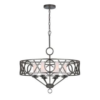 Odette 8 Light Candle Chandelier by Crystorama