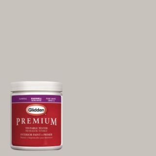 Glidden Premium 8 oz. #HDGCN54 Sutton Place Grey Latex Interior Paint Tester HDGCN54 08P